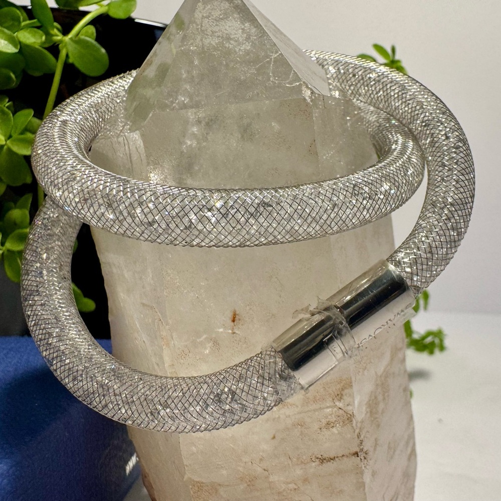 Swarovski Stardust Crystal Flexible Wrap Bracelet - Picture 8 of 14